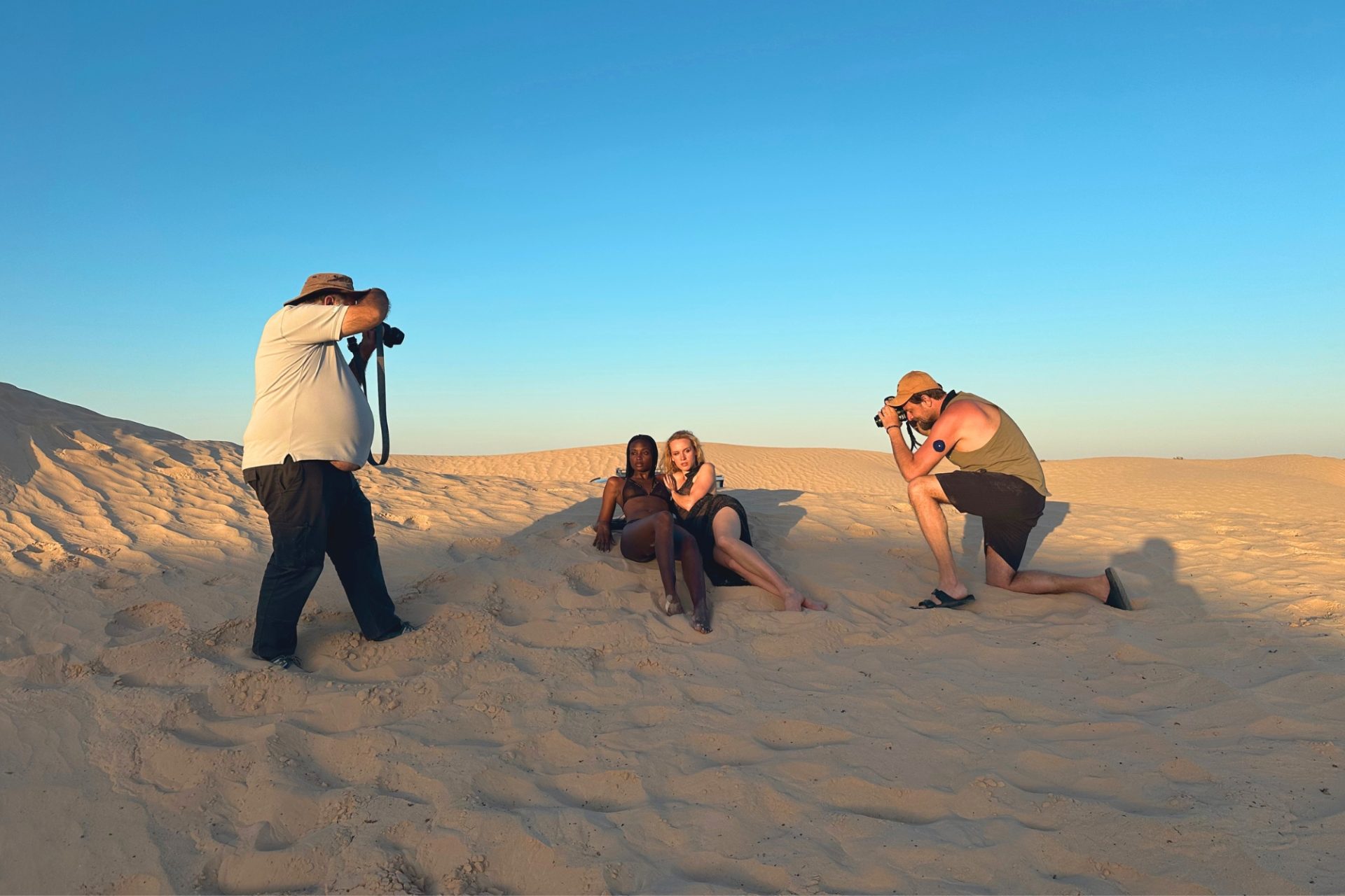 Desert to the sea.