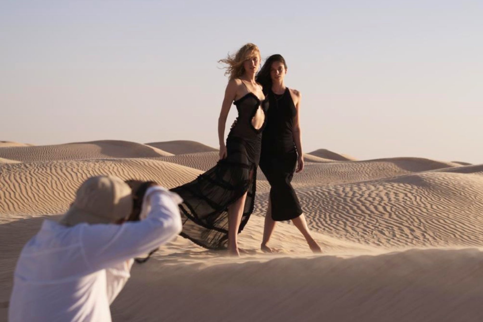 Desert to the sea.
